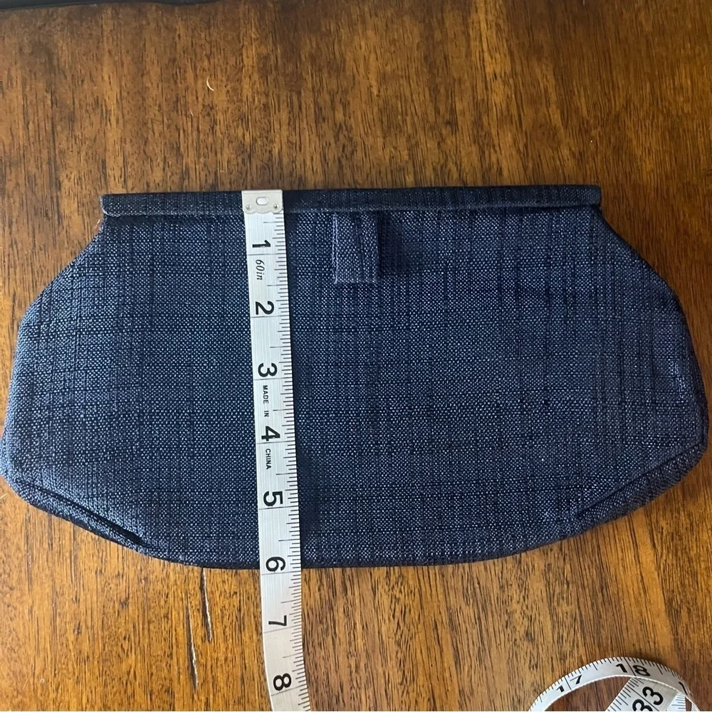 Bobbie Jerome Stylish blue Clutch Bag. Excellent vintage condition